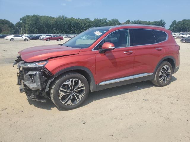 5NMS33AA7LH271103 - 2020 HYUNDAI SANTA FE SEL RED photo 1