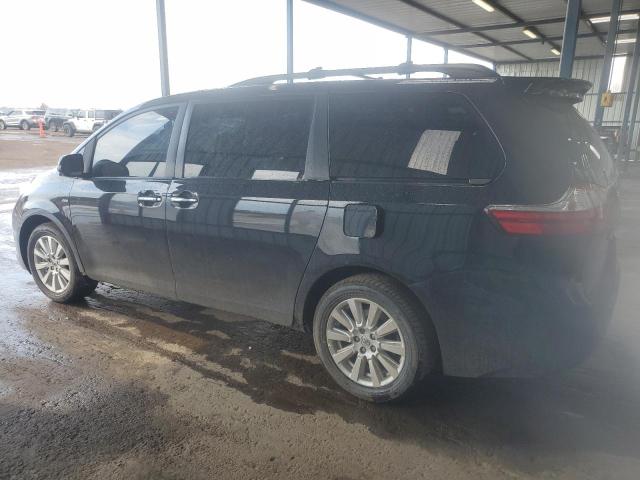 5TDDZ3DC6HS157375 - 2017 TOYOTA SIENNA XLE 黑色 照片 2