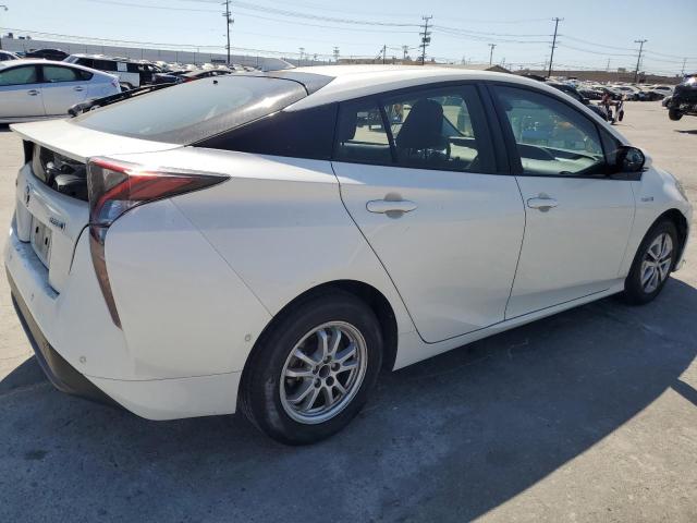 JTDKBRFU7J3066093 - 2018 TOYOTA PRIUS WHITE photo 3