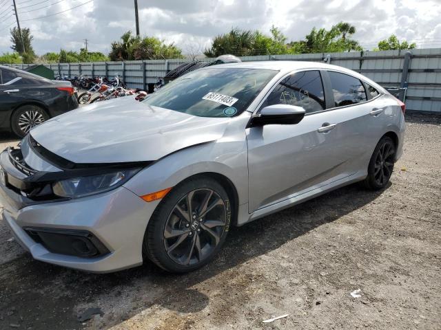 19XFC2F88KE006097 - 2019 HONDA CIVIC SPORT 银色 照片 1