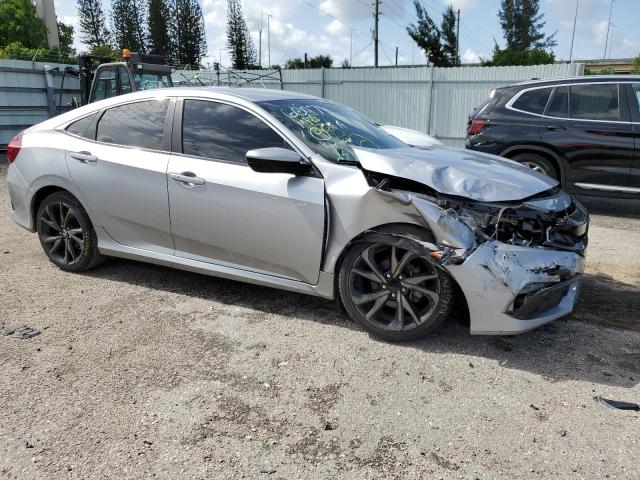 19XFC2F88KE006097 - 2019 HONDA CIVIC SPORT 银色 照片 4