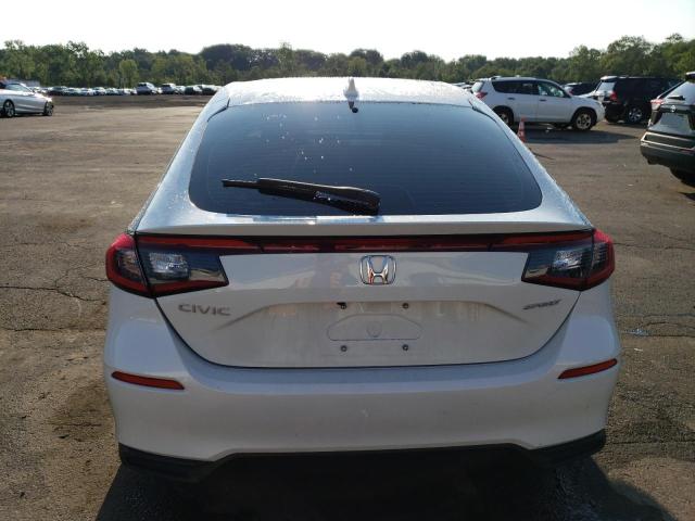 19XFL2H88SE009319 - 2025 HONDA CIVIC SPORT WHITE photo 6