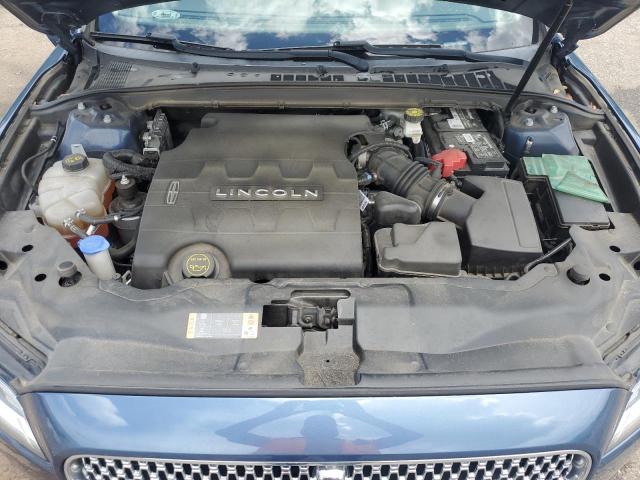 1LN6L9PK0L5603756 - 2020 LINCOLN CONTINENTA Синий фото 11