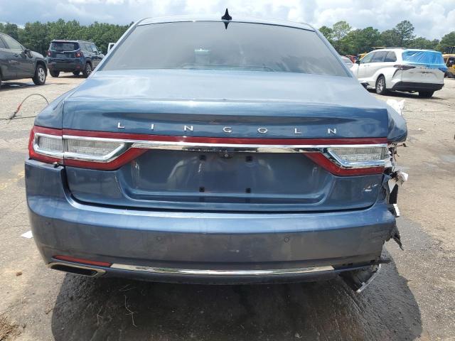 1LN6L9PK0L5603756 - 2020 LINCOLN CONTINENTA Синий фото 6