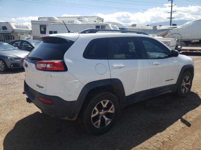 1C4PJMBS8FW510197 - 2015 JEEP CHEROKEE TRAILHAWK WHITE photo 3