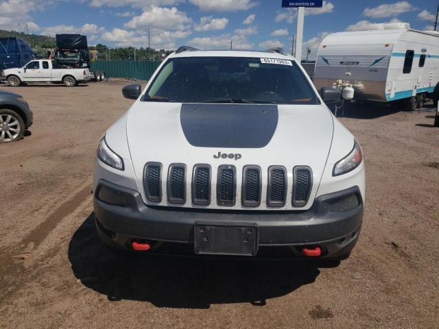 1C4PJMBS8FW510197 - 2015 JEEP CHEROKEE TRAILHAWK WHITE photo 5