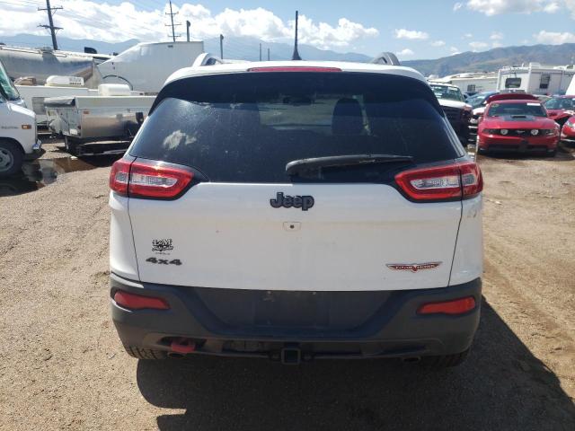 1C4PJMBS8FW510197 - 2015 JEEP CHEROKEE TRAILHAWK WHITE photo 6