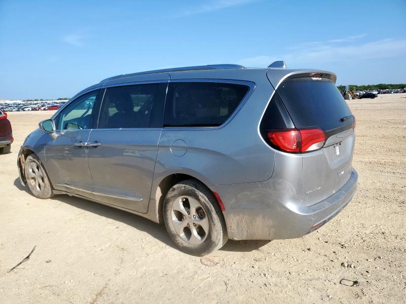 2C4RC1EG2HR722002 - 2017 CHRYSLER PACIFICA TOURING L PLUS SILVER photo 2