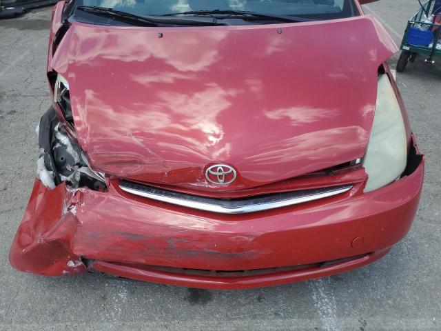 JTDKB20UX63158824 - 2006 TOYOTA PRIUS RED photo 11