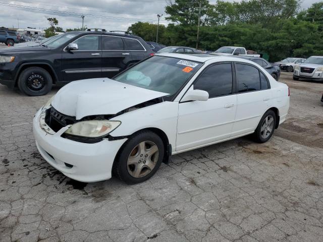 2HGES26704H593863 - 2004 HONDA CIVIC EX WHITE photo 1