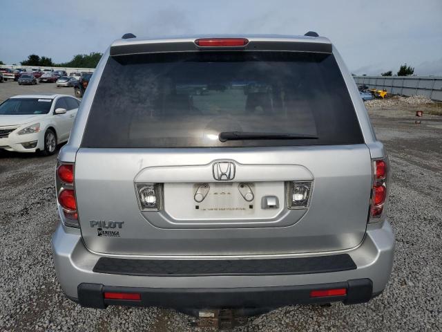 5FNYF28757B010582 - 2007 HONDA PILOT EXL GRAY photo 6