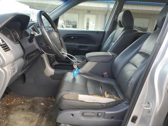 5FNYF28757B010582 - 2007 HONDA PILOT EXL GRAY photo 7