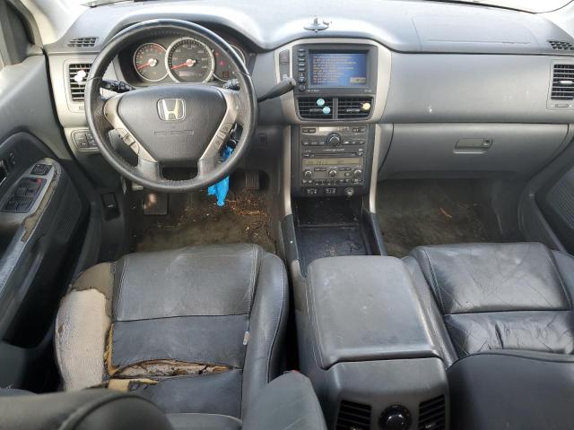 5FNYF28757B010582 - 2007 HONDA PILOT EXL GRAY photo 8