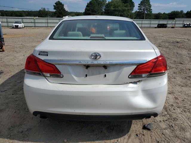 4T1BK3DBXBU380939 - 2011 TOYOTA AVALON BASE WHITE photo 6