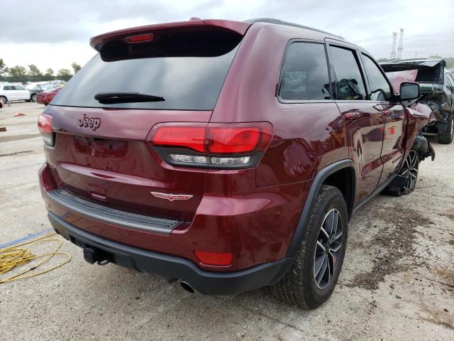 1C4RJFLG9LC264353 - 2020 JEEP GRAND CHER TRAILHAWK MAROON photo 3