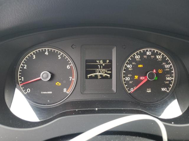 3VWDZ7AJ8BM320574 - 2011 VOLKSWAGEN JETTA SE WHITE photo 9