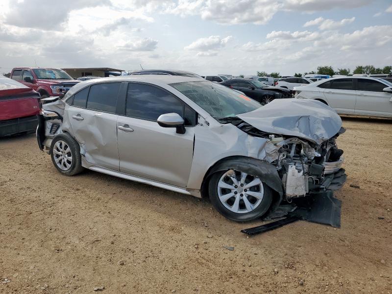 5YFEPMAE1MP232783 - 2021 TOYOTA COROLLA LE 银色 照片 4