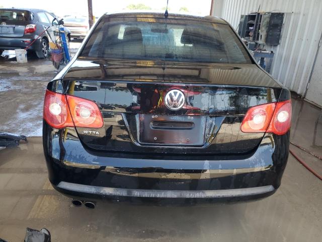 3VWGF71K17M128922 - 2007 VOLKSWAGEN JETTA BLACK photo 6