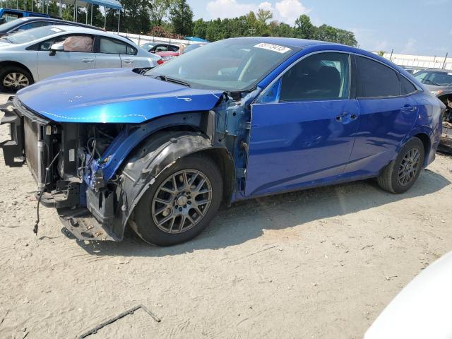 2HGFC2F58JH508411 - 2018 HONDA CIVIC LX BLUE photo 1