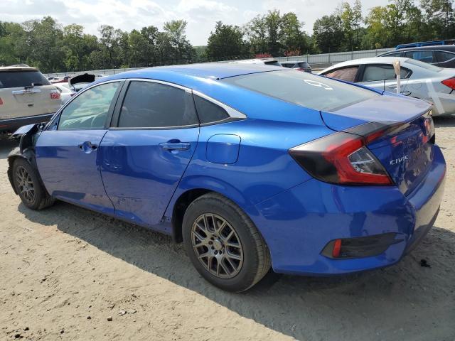 2HGFC2F58JH508411 - 2018 HONDA CIVIC LX BLUE photo 2