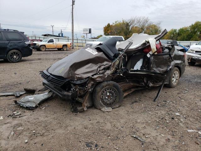 3VW2K7AJ6EM406160 - 2014 VOLKSWAGEN JETTA BASE Qəhvəyi foto 2