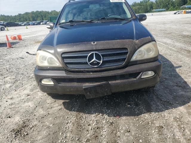 4JGAB57E04A503441 - 2002 MERCEDES-BENZ ML 350 BLACK photo 5