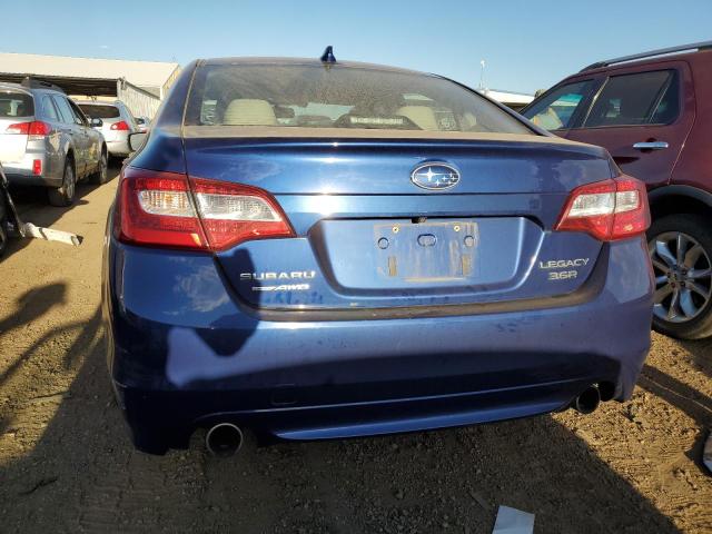 4S3BNEN62G3056180 - 2016 SUBARU LEGACY 3.6R LIMITED BLUE photo 6