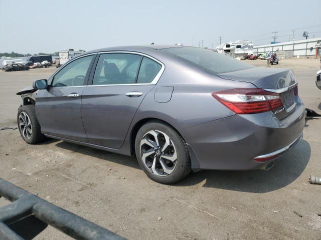 1HGCR3F83GA013185 - 2016 HONDA ACCORD EXL GRAY photo 2