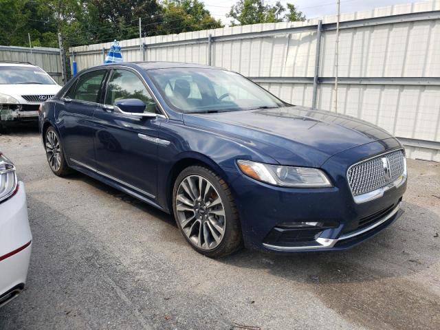 1LN6L9SK5H5612600 - 2017 LINCOLN CONTINENTA SELECT BLUE photo 4