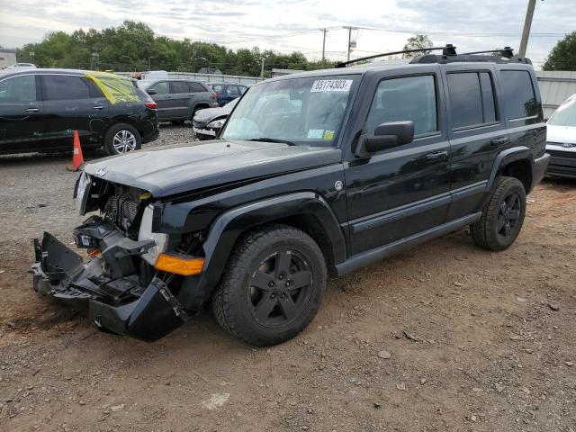 1J8HG48P37C592390 - 2007 JEEP COMMANDER 黑色 照片 1