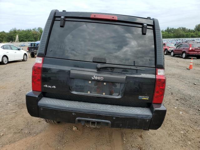 1J8HG48P37C592390 - 2007 JEEP COMMANDER BLACK photo 6