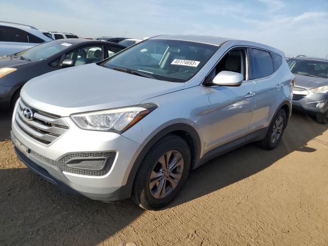 5XYZTDLB9GG318822 - 2016 HYUNDAI SANTA FE SILVER photo 1