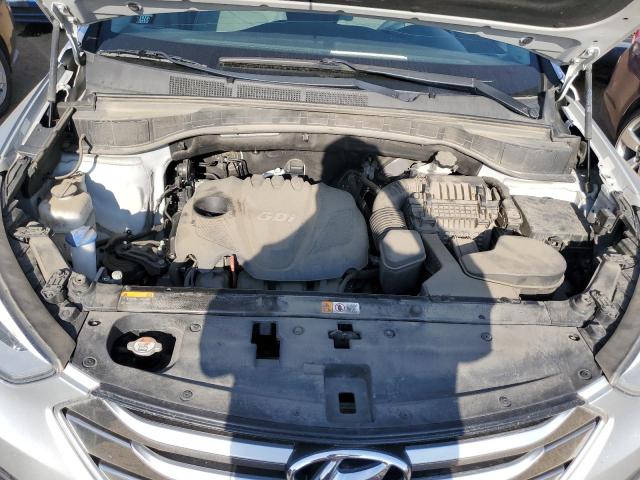 5XYZTDLB9GG318822 - 2016 HYUNDAI SANTA FE SILVER photo 12