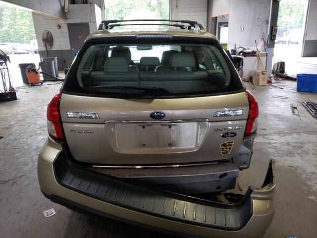 4S4BP86C584326767 - 2008 SUBARU OUTBACK 3.0R LL BEAN GOLD photo 6