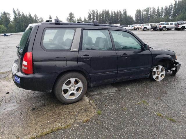 JF1SG65623H745266 - 2003 SUBARU FORESTER 2.5XS შავი ფოტო 3
