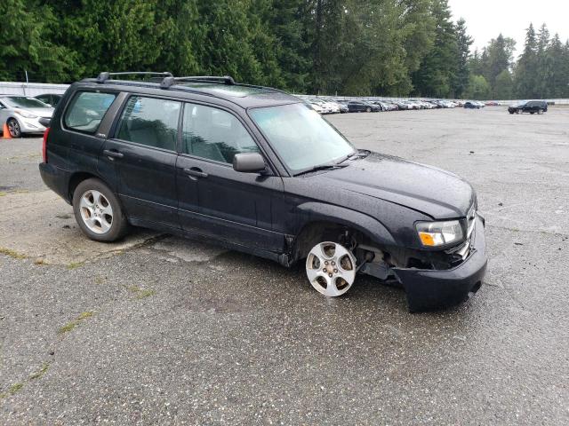 JF1SG65623H745266 - 2003 SUBARU FORESTER 2.5XS შავი ფოტო 4