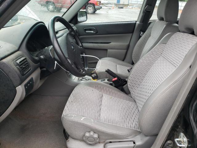 JF1SG65623H745266 - 2003 SUBARU FORESTER 2.5XS შავი ფოტო 7