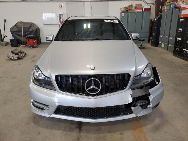 WDDGF8FB0CF914485 - 2012 MERCEDES-BENZ C 250 4MATIC SILVER photo 5