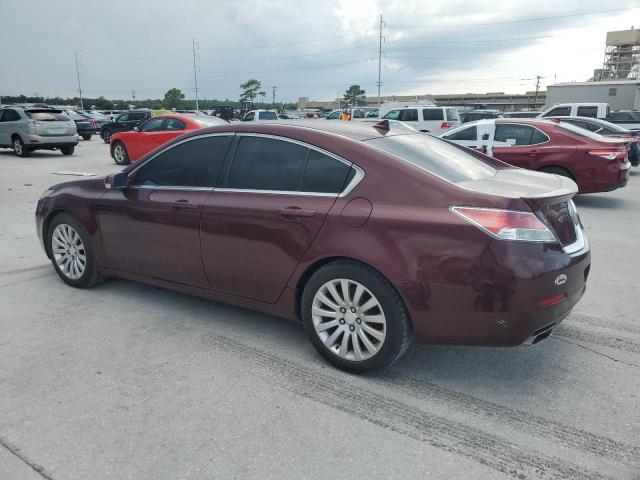 19UUA8F58DA003911 - 2013 ACURA TL TECH BURGUNDY photo 2