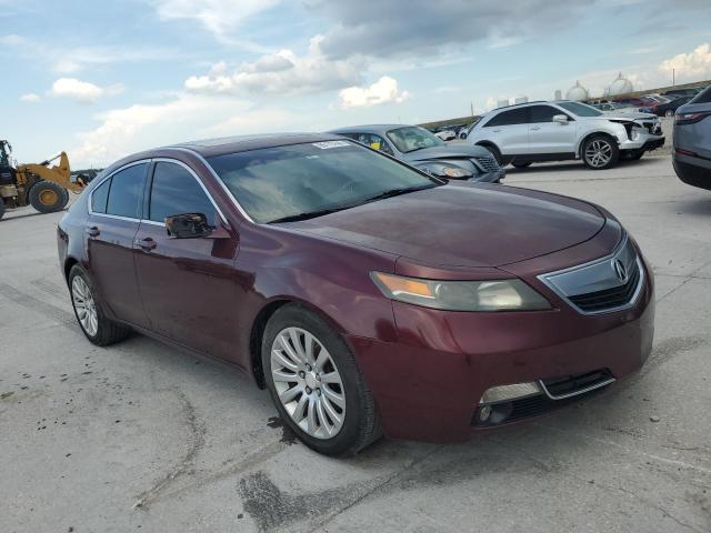 19UUA8F58DA003911 - 2013 ACURA TL TECH BURGUNDY photo 4