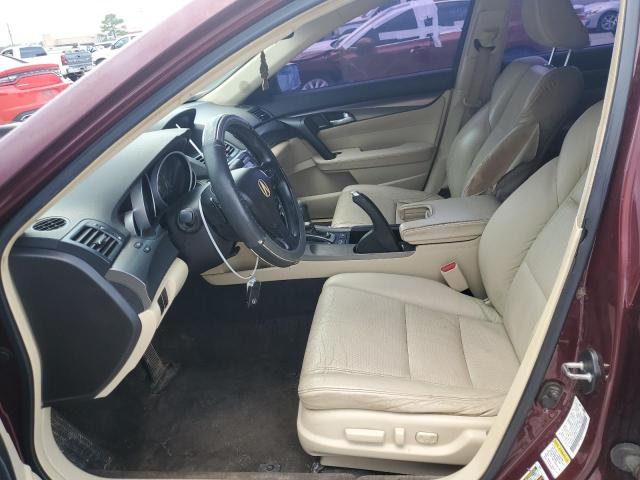 19UUA8F58DA003911 - 2013 ACURA TL TECH BURGUNDY photo 7
