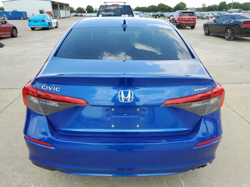 2HGFE2F56PH518907 - 2023 HONDA CIVIC SPORT 蓝色 照片 6
