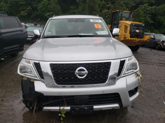 JN8AY2NCXJ9558337 - 2018 NISSAN ARMADA SV SILVER photo 5