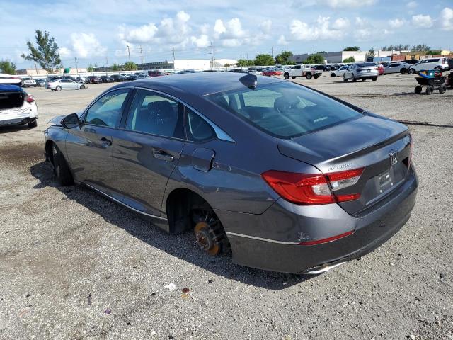 1HGCV1F58LA128106 - 2020 HONDA ACCORD EXL GRAY photo 2