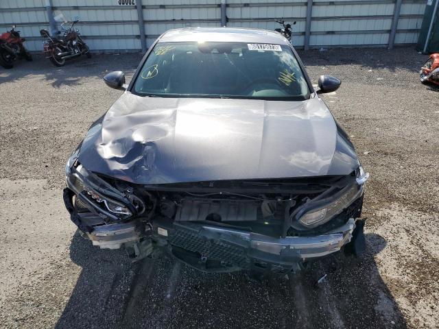 1HGCV1F58LA128106 - 2020 HONDA ACCORD EXL GRAY photo 5