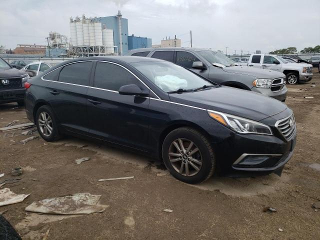 5NPE24AF7HH517191 - 2017 HYUNDAI SONATA SE BLACK photo 4