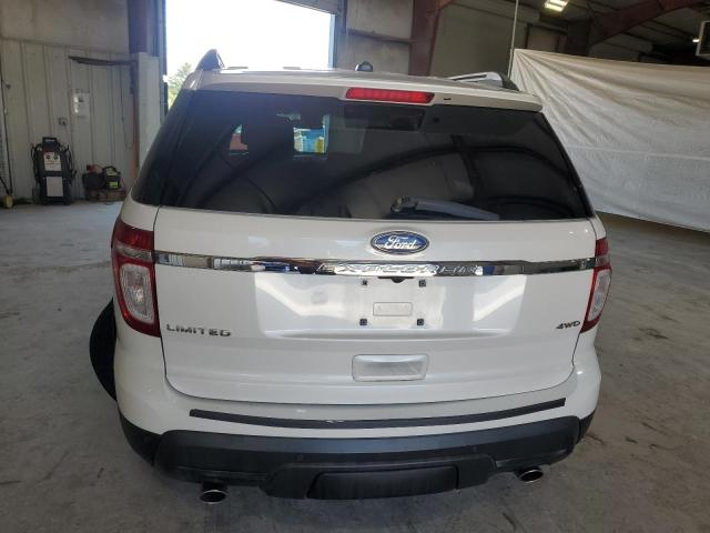 1FMHK8F83BGA23934 - 2011 FORD EXPLORER LIMITED WHITE photo 6