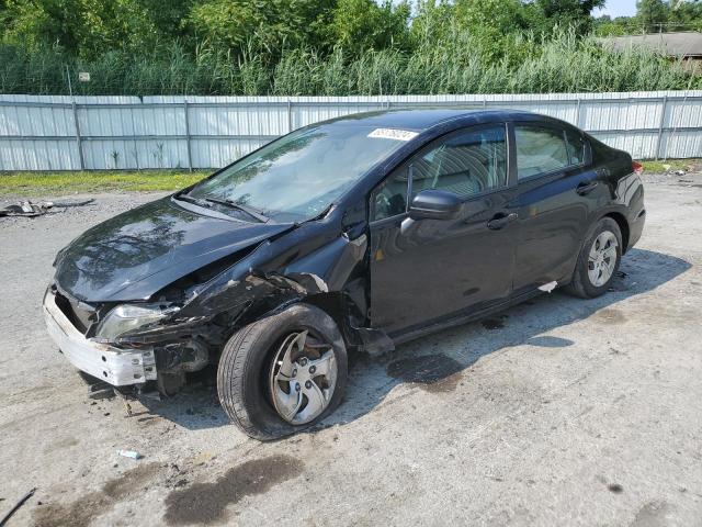 19XFB2F51FE235607 - 2015 HONDA CIVIC LX BLACK photo 1