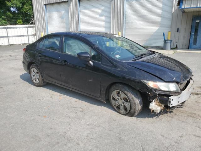 19XFB2F51FE235607 - 2015 HONDA CIVIC LX BLACK photo 4