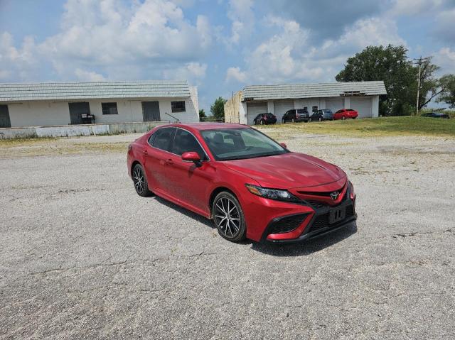 4T1G11AK6PU097088 - 2023 TOYOTA CAMRY SE NIGHT SHADE RED photo 1